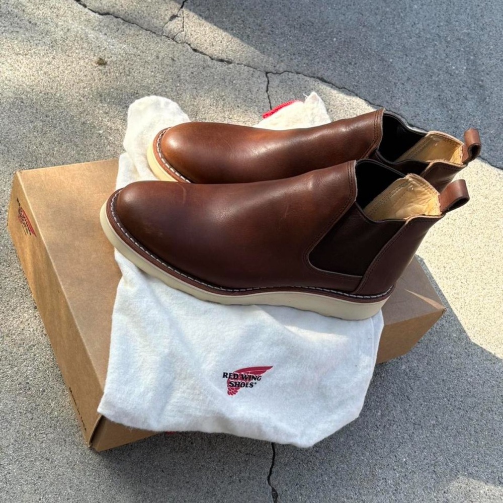 Red Wing Shoes women’s Dark Brown Leather Boots